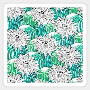 Cacti Flowers Sticker